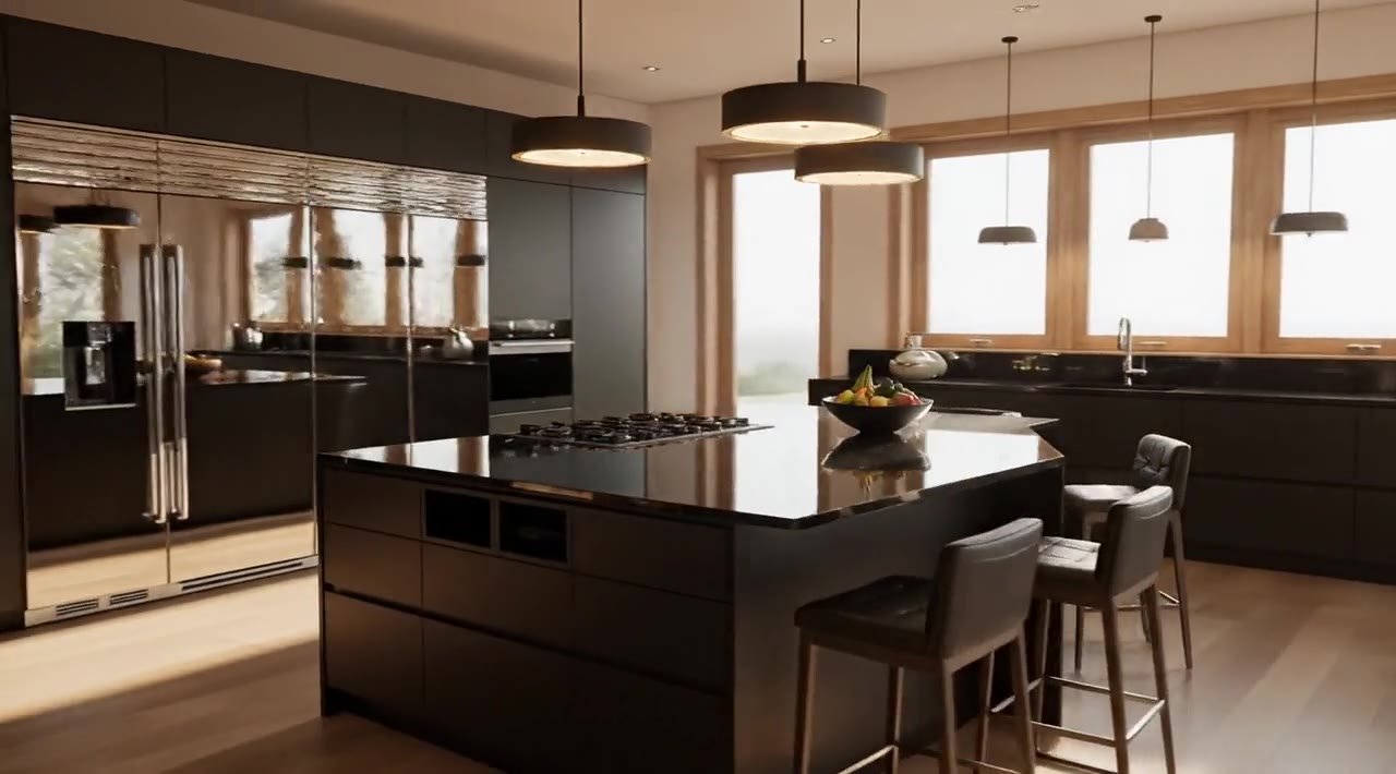 Modern kitchen interior by Metro Kitchen